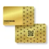 Gold Matrix Metal NFC Business Cards Cardyz