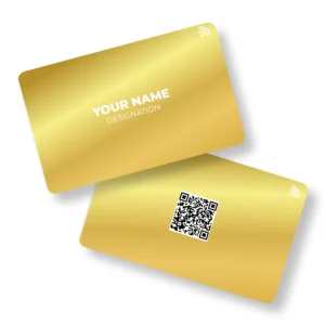 Goldfrost Status Premium METAL NFC Business Cards Cardyz