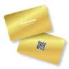 Goldfrost Status Premium METAL NFC Business Cards Cardyz