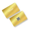 Goldfrost Status Premium METAL NFC Business Cards Cardyz