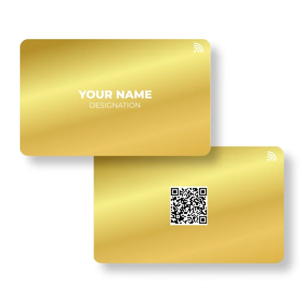 Goldfrost Status Premium METAL NFC Business Cards Cardyz