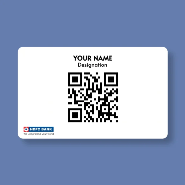 HDFC Subtle Bank PVC NFC Business Cards Cardyz