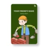 Handy Manny Civil Engineer PVC NFC Business Cards Cardyz