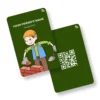 Handy Manny Civil Engineer PVC NFC Business Cards Cardyz