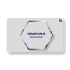 Hex-Sync PVC NFC Business Cards | Cardyz