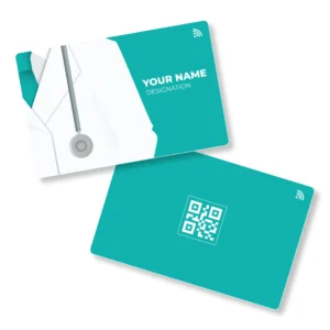 Hey Doc Doctor PVC NFC Business CardsCardyz