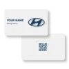 Hyundai Subtle Car Showroom PVC NFC Business Cards Cardyz