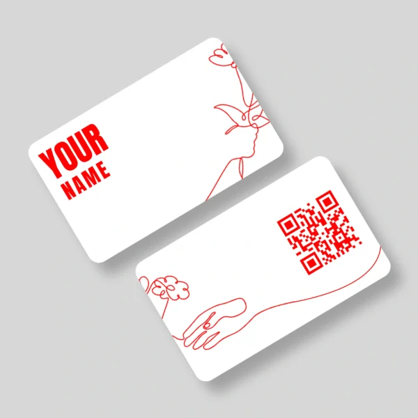 I Heart You Virality PVC NFC Business Cards Cardyz