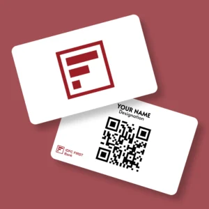 IDFC Subtle Bank PVC NFC Business Cards Cardyz