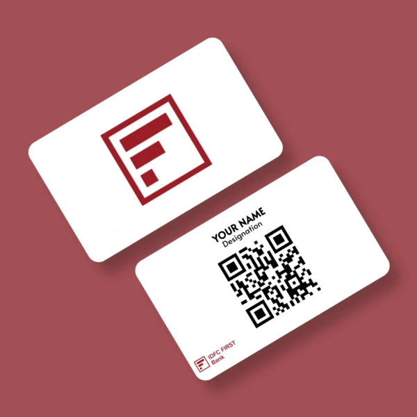 IDFC Subtle Bank PVC NFC Business Cards Cardyz