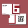 IDFC White Bank PVC NFC Business Cards Cardyz