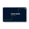 Indie-Blue PVC NFC Business Cards | Cardyz