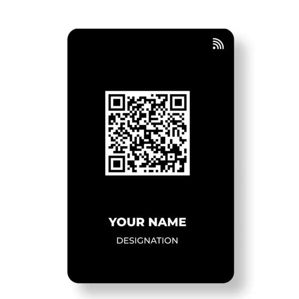 Initial 1 Initial PVC NFC Business Cards Cardyz