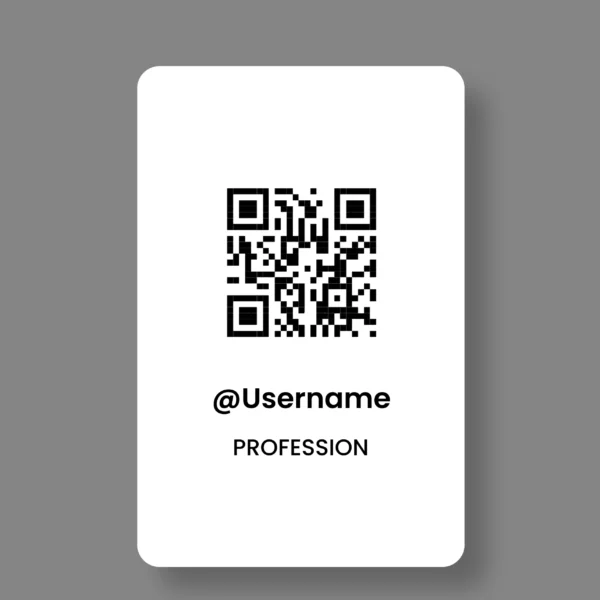 Instagram Card 1 B2B PVC NFC Business Cards | Cardyz