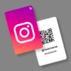 Instagram Card 1 B2B PVC NFC Business Cards | Cardyz