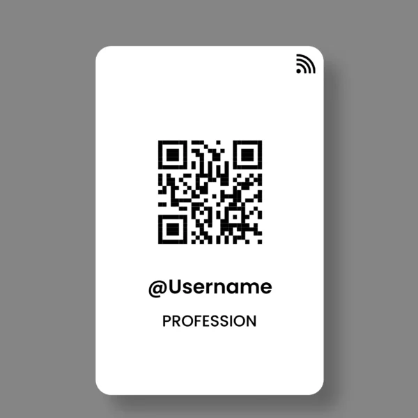 Instagram Card 2 B2B PVC NFC Business Cards | Cardyz