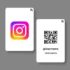 Instagram Card 2 B2B PVC NFC Business Cards | Cardyz