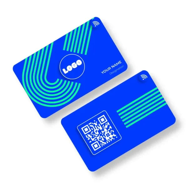 Linear Vortex Founder PVC NFC Business Cards Cardyz