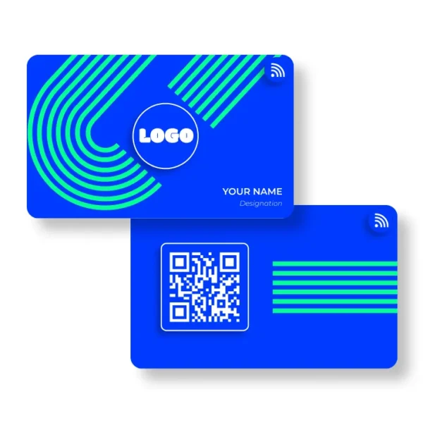 Linear Vortex Founder PVC NFC Business Cards Cardyz