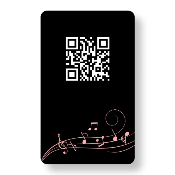 Link Music Musician ,PVC,NFC,Business,Cards,Cardyz