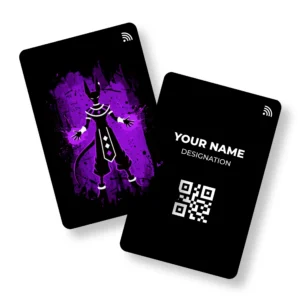 Lord Beerus PVC NFC Business Cards Cardyz