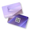 LunaGlow Abstract PVC NFC Business Cards Cardyz