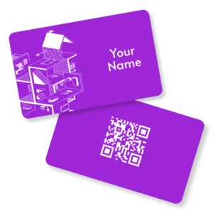Magentastic, Architect, PVC NFC Business Cards Cardyz