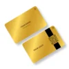 Majestic Gold Metal NFC Business Cards Cardyz