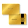 Majestic Gold Metal NFC Business Cards Cardyz