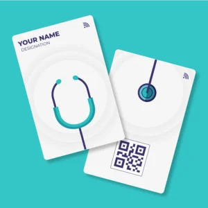 Medi-Call Doctor PVC NFC Business Cards Cardyz