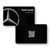 Mercedes Metal 2 Car Showroom Metal NFC Business Cards Cardyz