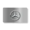 Mercedes Metal 1 Car Showroom Metal NFC Business Cards Cardyz