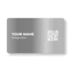 Mercedes Metal 1 Car Showroom Metal NFC Business Cards Cardyz