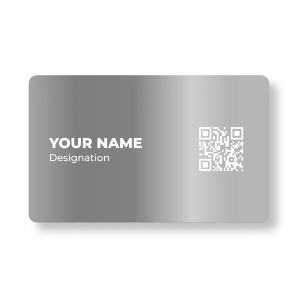 Mercedes Metal 1 Car Showroom Metal NFC Business Cards Cardyz