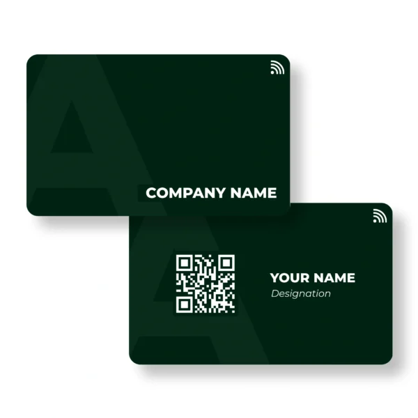 Moss Head PVC NFC Business Cards | Cardyz