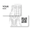 Muscle Mender Physiotherapist PVC NFC Business Cards Cardyz