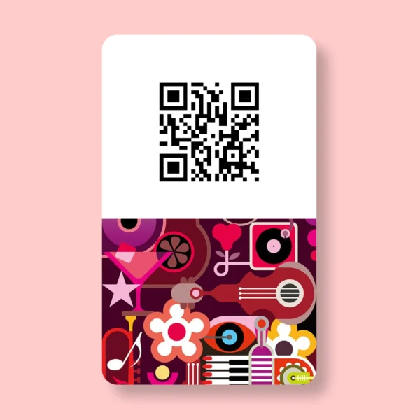 Music Mash-up Musician ,PVC,NFC,Business,Cards,Cardyz,