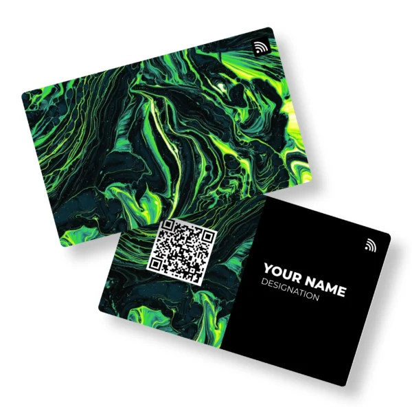 Neon Universe PVC NFC Card Business,Cards,Cardyz