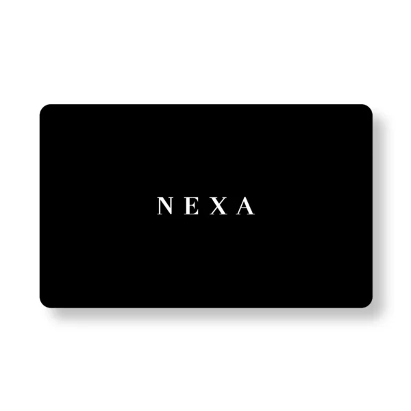 Nexa Black Car Showroom PVC NFC Business Cards Cardyz