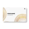 Off white Ringed Premium METAL NFC Business Cards Cardyz