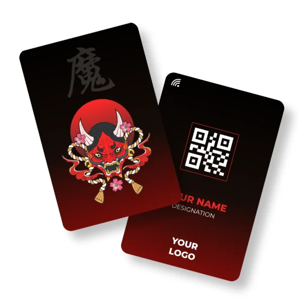 Oni Ogre PVC NFC Card Business,Cards,Cardyz