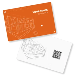 Orange Peel Theory Architect PVC NFC Business Cards Cardyz