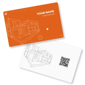 Orange Peel Theory Architect PVC NFC Business Cards Cardyz