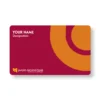 PNB Maroon Bank PVC NFC Business Cards Cardyz