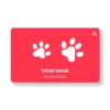 Pet Haven Pet Shop PVC NFC Business Cards Cardyz