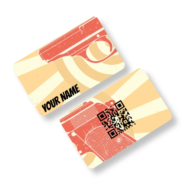 Pistol Candy NFC Card Virality PVC NFC ,Business,Cards,Cardyz