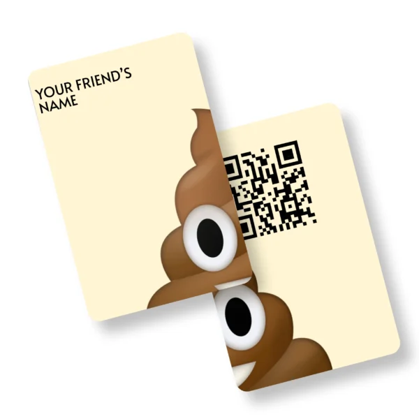 Poopsicle Virality PVC NFC Business Cards Cardyz