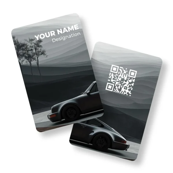 Porsche Car Enthusias PVC NFC Business Cards Cardyz