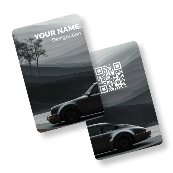 Porsche Car Enthusias PVC NFC Business Cards Cardyz