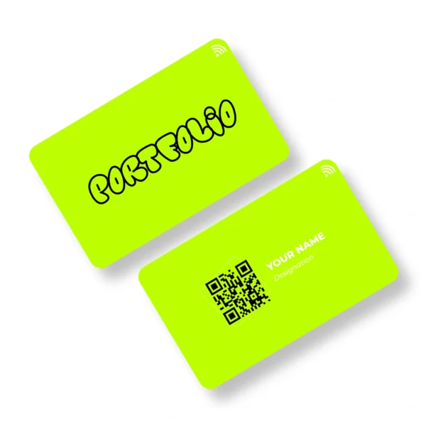 Port For You Portfolio PVC NFC Business Cards | Cardyz